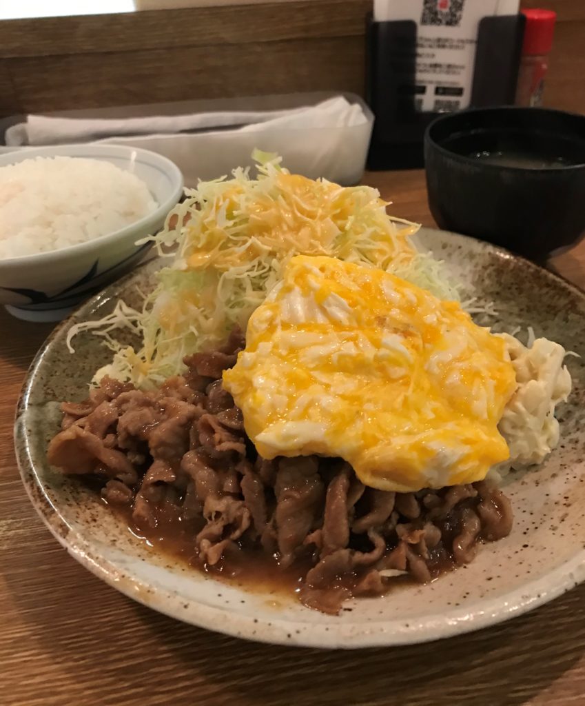 大阪トンテキとんたま定食